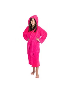 Kids Fleece Plush Robe, Unisex for Girls and Boys - Picture 1 of 15