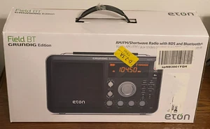 Eton Field BT GRUNDIG Edition AM/FM/Shortwave Radio W/RDS and Bluetooth. - Picture 1 of 7