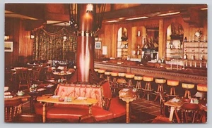 Schiff Taverne Brown Palace Hotel Restaurant Denver CO Colorado Chrom Postkarte - Bild 1 von 2