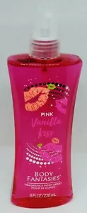 1 BODY FANTASIES Fragrance Body Spray PINK VANILLA KISS 8.0 fl oz (236ml) Sealed - Picture 1 of 1
