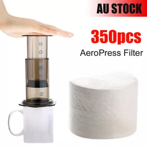 350piece Paper Filters Replaced For AEROPRESS Coffee Espresso Maker Brew Filter - Picture 1 of 6