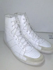 Boss BY Hugo Boss bianco snakers lacci alti uomo taglia 45 - Foto 1 di 8