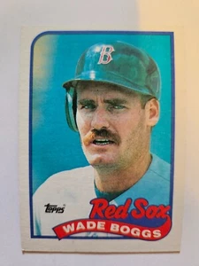 1989 TOPPS WADE BOGGS #600 NM - Picture 1 of 1