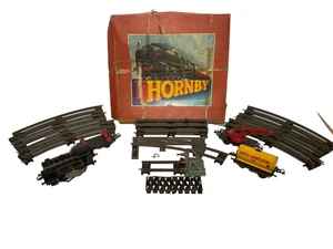 Vintage Clockwork Hornby 00 Gauge Train Tank Goods Set No 45 Plus Extras - Picture 1 of 24