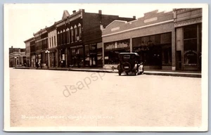 K29/ Osage City Kansas RPPC Postcard c1910 Business Store Main St 249 - Picture 1 of 4
