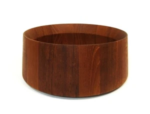 Danish DANSK Teak Wooden Salad Bowl Denmark - Picture 1 of 18