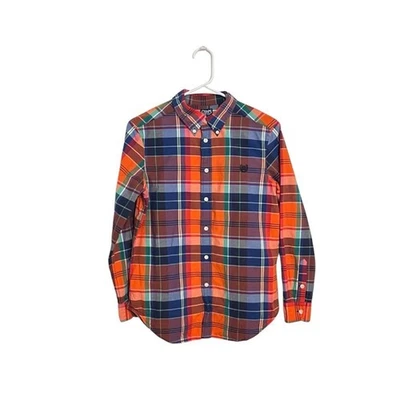 Chaps Ralph Lauren Boys Plaid Button Shirt Long Sleeve Sz L (14/16) - Image 1 of 4