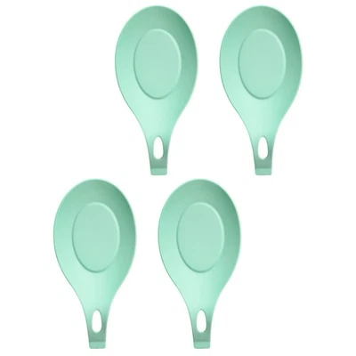  4 Pcs Cooking Spoon Rest Serving Holder Kitchen Utensils Countertop - Image 1 of 4