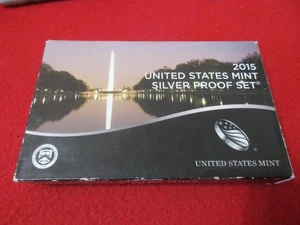 2015-S Estados Unidos PLATA PLATA Juego de 14 piezas OGP Ultra Cameos #MF-T4871 - Imagen 1 de 3