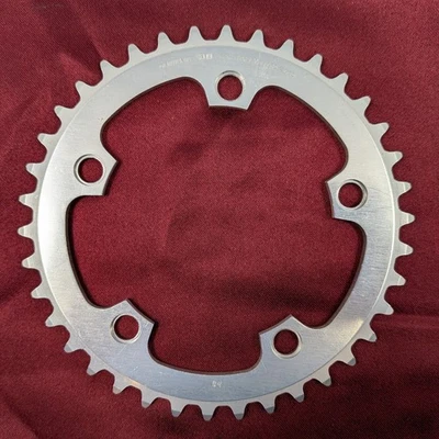 Plato Shimano 38t para tándem lado izquierdo 110 BCD NOS Foto 1 de 3