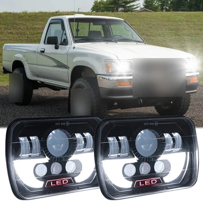 Faro LED haz alto/bajo para camioneta Toyota 1982-1995 4Runner 5x7" 7x6" Foto 1 de 4