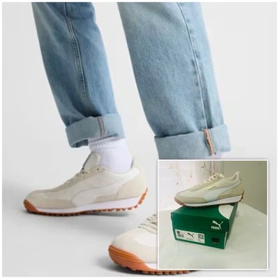 PUMA Easy Rider Vintage Jr Talla 5 Alpine Blancanieves Puma Dorado Nuevo en Caja Informal Todos los Días Foto 1 de 4