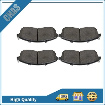 Front Ceramic Brake Pads For 91-2017 Toyota MR2 For Nissan Versa Sentra Infiniti - Image 1 of 4