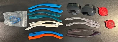 Accesorios para gafas de sol ARNETTE (6) pares y adaptadores 2 lentes adicionales + (2) herramientas Foto 1 de 4