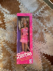 Vintage Barbie FASHION PLAY Mattel 1990 NRFB Modespass Foreign Release - Picture 1 of 6