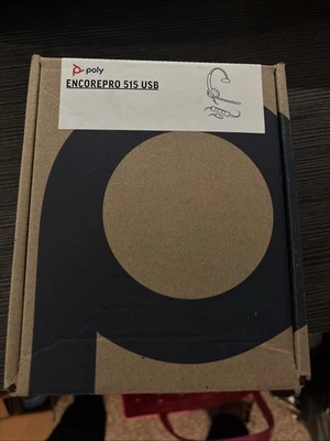 Poly Plantronics EncorePro 515 On-Ear Headset - USB-C, Wired, USB-A NEW IN BOX - Image 1 of 2