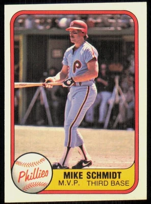 1981 Fleer Mike Schmidt Philadelphia Phillies #5 - Image 1 of 2
