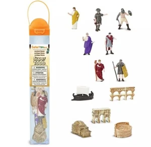 Safari Ltd Ancient Rome Super TOOB® Miniature Toy Figurine Set for Kids - Picture 1 of 3