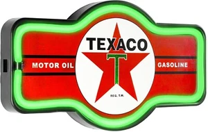 Texaco rote LED Leuchtreklame Festzelt Form - Bar, Garage, Männerhöhle - Bild 1 von 1