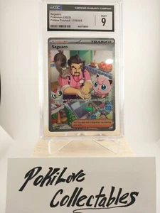 CGC 9 Saguaro 270/193 spezielle Illustration seltene Paldea entwickeltes Pokémon EDELSTEIN NEUWERTIG - Bild 1 von 4