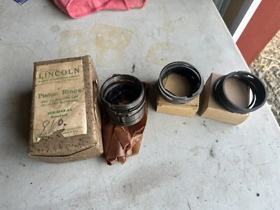 Juego de anillos estándar Lincoln Zephyr V-12 96H-6149-A2 NOS Foto 1 de 4