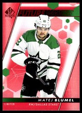 2022-23 SP Authentic Limited Red Future Watch Matej Blumel RC Dallas Stars #170
