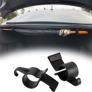 2x Car Trunk Hanger Bag Holder Fixing Frame Car Umbrella Clip Storage Hooks - Bild 1 von 12
