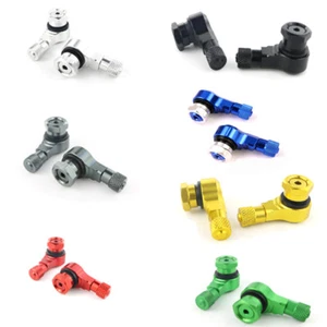 Vástagos de válvula de neumático de aleación gris aptos para Honda CBR900RR 929 CBR900RR 954 CBR400R - Imagen 1 de 12