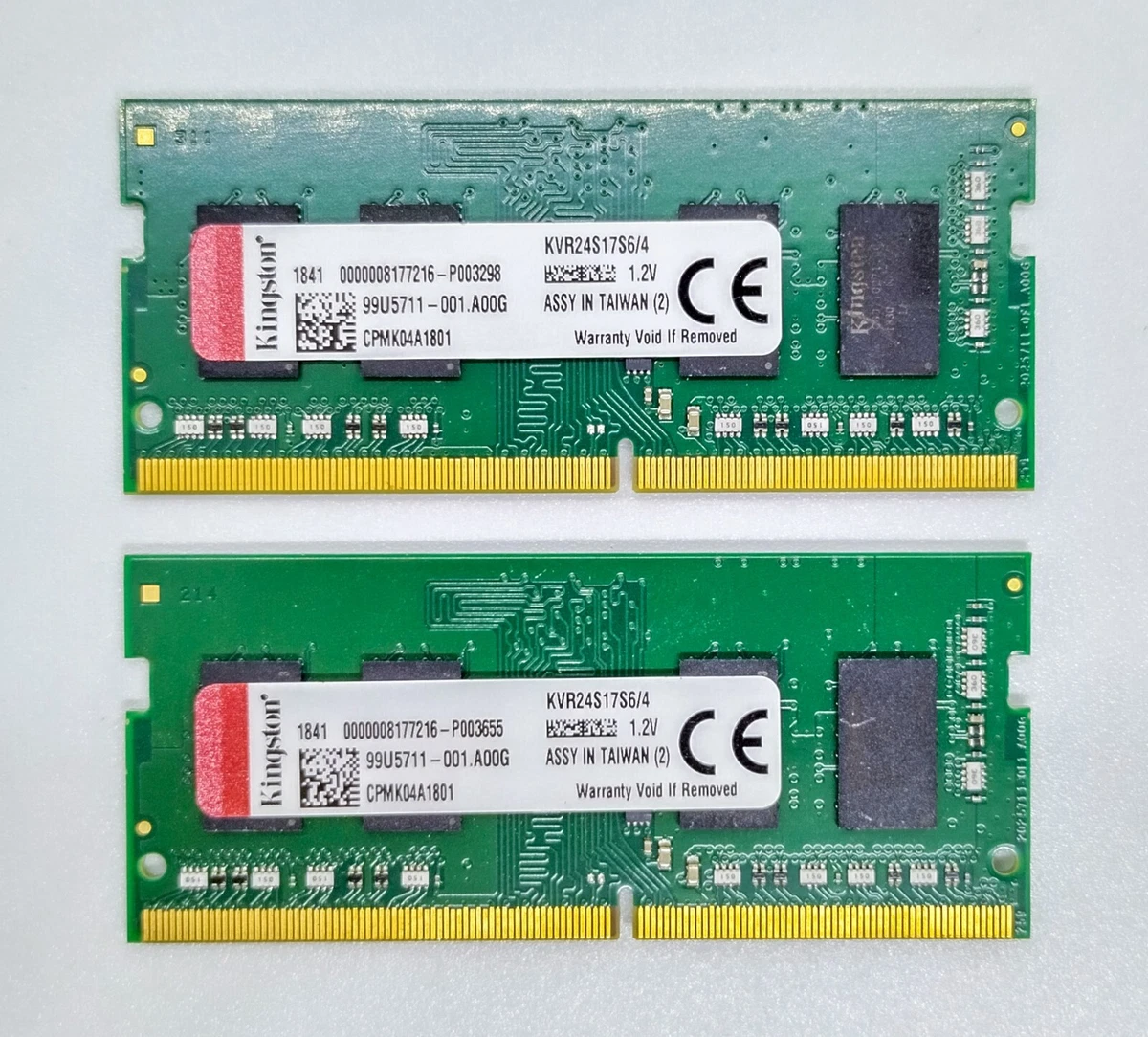 PC4-19200 (DDR4-2400) Bus Speed ECC RAM Computer Memory (RAM) for