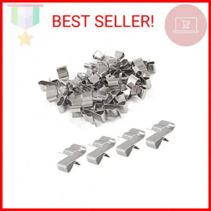 30 Pcs Trailer Frame Wire Clips, Stainless Steel Metal Solar Panel Wire Clip 22. - Picture 1 of 2