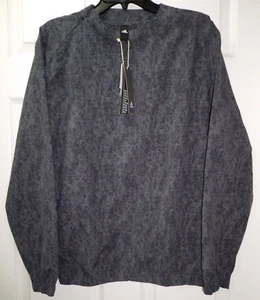 NUEVO CON ETIQUETAS Adidas Para Hombre Nylon Piedra Crew Pullover Chaqueta Viento S94764 Utilidad Azul S - Imagen 1 de 9