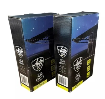 Auto Drive RV Decoration 16ftx2 LED Rope Light Flexible Material Day Light Color - Image 1 of 4