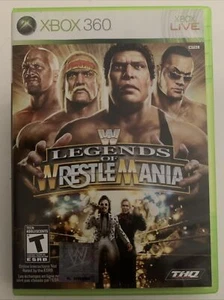 WWE Legends of WrestleMania (Microsoft Xbox 360, 2009) CIB - Picture 1 of 4