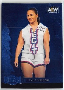SkyBox Metal Universe 2022 AEW Leyla Hirsch High Series Blue Spectrum #116 - Imagen 1 de 2