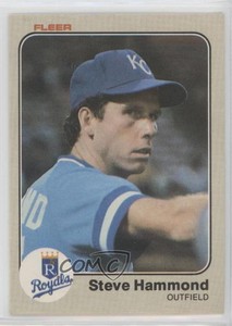 1983 Fleer Steve Hammond #114 Rookie RC
