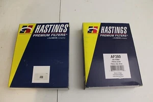 Par de x2 cruces de filtro de aire Hastings AF380 para marco CA8094 - Imagen 1 de 3