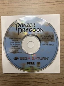 Panzer Dragoon Jugable Vista Previa Demo No para Reventa Sega Saturn - Imagen 1 de 1