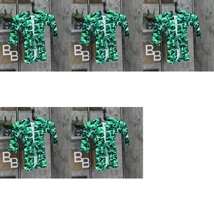 lOT OF 5 Member's Mark Hooded Belt Towel S-5472B 2XS (2-3) Lizard Green Camo - Picture 1 of 5