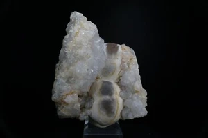 Fluorite & Quartz / Maharashtra, India / 10.2cm Mineral Specimen - Picture 1 of 5