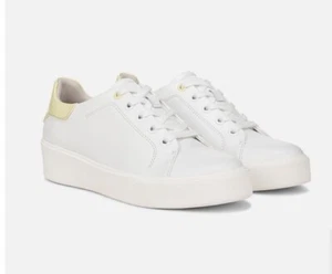 Naturalizer Women's Morrison 2.0 Sneaker White Lime 9.5 W - Picture 1 of 6