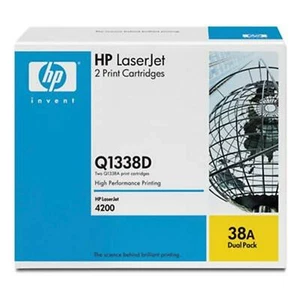 HP Toner Q1338D 38D Doppelback 2x Q1338A  Laserjet 4200 neu B - Bild 1 von 1