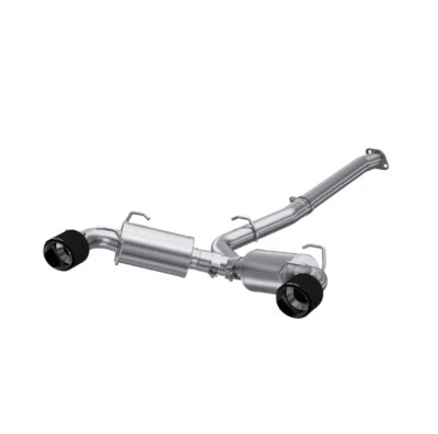 MBRP 3 polegadas traseira dupla divisão traseira de gato com pontas CF - T304 compatível com 2013 - 2016 Scion FR-S - Imagem 1 de 4