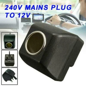 Car Cigarette Lighter Charger 220V Mains Plug to 12V Power Adapter 2024 - Picture 1 of 18