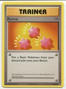 Pokemon Juego de Cartas Coleccionables Evoluciones XY Tarjeta Poco Común #85 Revive - Imagen 1 de 1