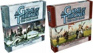 Game of Thrones Card Game Lords of Winter & Queen of Dragons *NEW* Expansion Lot - Picture 1 of 1