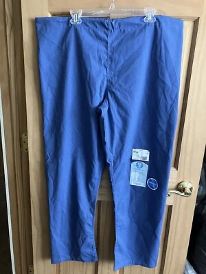 Simply Basic Unisex M Scrub Pants w/drawstring and back pocket - Image 1 of 4