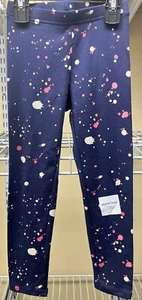 Old Navy Girls Built-In Tough Leggings January Paint Splatter Size X-Small 5 New - Picture 1 of 11