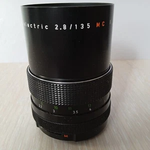 Lente de montaje Pentacon eléctrica 135 mm f/2,8 M42 🔰 #0220 - Imagen 1 de 9