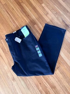 Levi's 541 Athletic Taper Stretch Jeans Mens 46x32 black - Picture 1 of 9