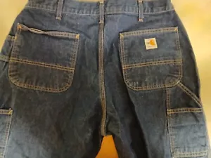 Carhartt Men's FR Jeans 36 x 32 Clean-Ready to Work-FRB13 DNM-Original Fit - Picture 1 of 10
